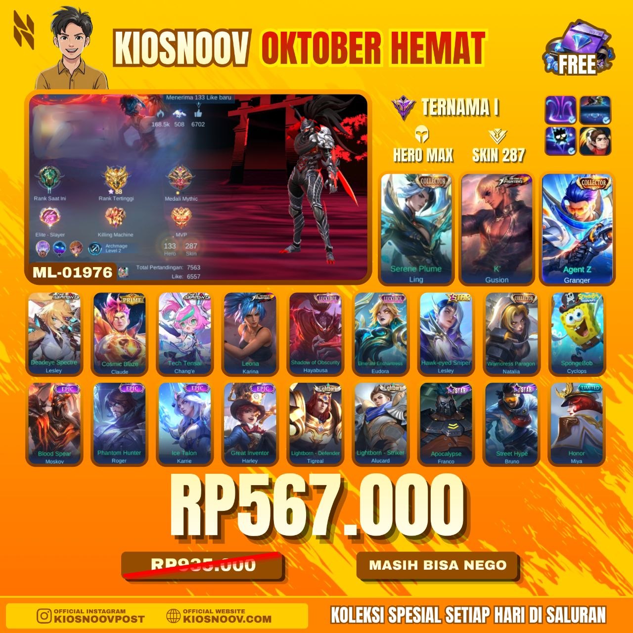 LING CC,GS KOF, GRANGER CC