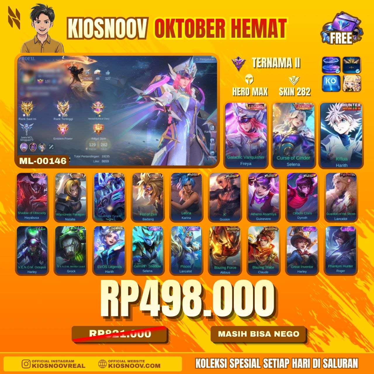 FREYA LEGEND, HARIT HXH,SELENA ZENITH